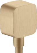 Шланговое подсоединение Hansgrohe Axor ShowerSolutions шлифованная бронза 36731140