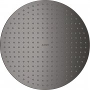 Верхний душ Hansgrohe Axor ShowerSolutions Ø300 мм 2 режима потолочный монтаж шлифованный черный хром 35305340