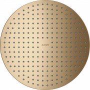Верхний душ Hansgrohe Axor ShowerSolutions Ø300 мм 2 режима потолочный монтаж шлифованная бронза 35305140
