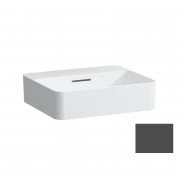 Раковина для ванної Laufen Val 45х38 см без отворів під змішувач графіт матовий H8122807581091