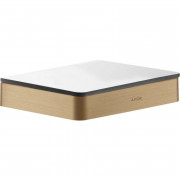 Полиця для ванної Hansgrohe Axor Universal Softsquare 150 мм шліфована бронза 42840140