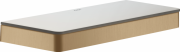 Полиця для ванної Hansgrohe Axor Universal Softsquare 300 мм шліфована бронза 42838140