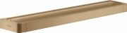 Тримач для рушників Hansgrohe Axor Universal Softsquare 600 мм шліфована бронза 42832140