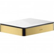 Полиця для ванної Hansgrohe Axor Universal Softsquare 150 мм поліроване золото 42840990