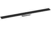 Жолоб водостічний Hansgrohe Axor Drain 1200 мм для настінного монтажу матовий чорний 42529670