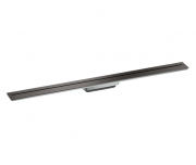 Желоб водосточный Hansgrohe Axor Drain 1000 мм для настенного монтажа шлифованный черный хром 42528340