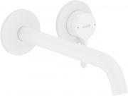 Змішувач для раковини Hansgrohe Axor One настінний одноважільний матовий білий 48120700