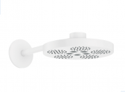 Верхний душ Hansgrohe Axor One Ø280 мм 2 режима с держателем матовый белый 48492700