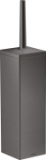 Йоршик для унітазу Hansgrohe Axor Universal Rectangular метал шліфований чорний хром 42655340