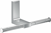 Тримач для туалетного паперу Hansgrohe Axor Universal Rectangular подвійний хром 42657000