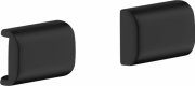 Декоративна накладка для рейлінгу Hansgrohe Axor Universal Softsquare матовий чорний 42871670