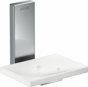 Мильниця для ванної Hansgrohe Axor Universal Rectangular метал/скло хром 42605000