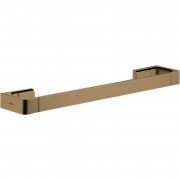 Ручка для душових дверей Hansgrohe Axor Universal Soft Square шліфована бронза 42837140