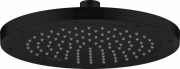 Лейка для верхнего душа Hansgrohe Axor ShowerSolutions ⌀245 мм 1-режимная EcoSmart матовый черный 35381670