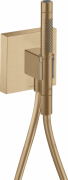 Ручний душ на тримачі Hansgrohe Axor Starck 2-режимний шліфована бронза 12626140