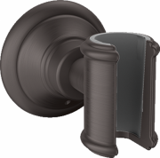 Держатель ручного душа Hansgrohe Axor Montreux металл шлифованный черный хром 16325340
