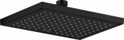 Лейка для верхнего душа Hansgrohe Axor ShowerSolutions 245х185 мм 1-режимная матовый черный 35373670