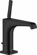 Змішувач для раковини Hansgrohe Axor Citterio E з донним клапаном матовий чорний 36100670