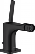 Змішувач для біде Hansgrohe Axor Citterio E з донним клапаном матовий чорний 36120670