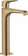 Смеситель для раковины Hansgrohe Axor Citterio E однорычажный шлифованная бронза 36113140