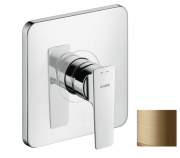 Смеситель скрытого монтажа Hansgrohe Axor Citterio E однорычажный шлифованная бронза 36655140
