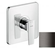 Смеситель скрытого монтажа Hansgrohe Axor Citterio E однорычажный шлифованный черный хром 36655340