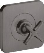 Запірний вентиль прихованого монтажу Hansgrohe Axor Citterio E чорний шліфований хром 36771340