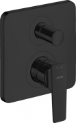 Смеситель скрытого монтажа Hansgrohe Axor Citterio E однорычажный матовый черный 36455670