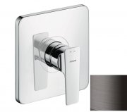 Змішувач прихованого монтажу Hansgrohe Axor Citterio E одноважільний чорний шліфований хром 36655340