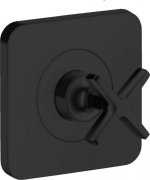 Запірний вентиль прихованого монтажу Hansgrohe Axor Citterio E чорний матовий 36771670