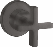 Запорный вентиль скрытого монтажа Hansgrohe Axor Citterio шлифованный черный хром 39965340