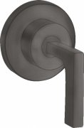 Запорный вентиль скрытого монтажа Hansgrohe Axor Citterio шлифованный черный хром 39960340