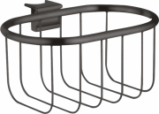 Мильниця-кошик для ванної Hansgrohe Axor Montreux метал шліфований чорний хром 42066340