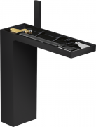 Змішувач для раковини Hansgrohe Axor MyEdition без панелі з донним клапаном Push-Open матовий чорний 47022670