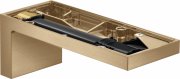 Вилив для змішувача у ванній Hansgrohe Axor MyEdition 176 мм без панелі шліфована бронза 47412140