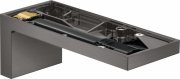Вилив для змішувача у ванній Hansgrohe Axor MyEdition 176 мм без панелі шліфований чорний хром 47412340