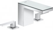 Змішувач для раковини Hansgrohe Axor MyEdition з донним клапаном Push-Open хром/дзеркальне скло 47070000