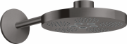 Верхній душ Hansgrohe Axor One Ø280 мм 2 режими з тримачем шліфований чорний хром 48492340