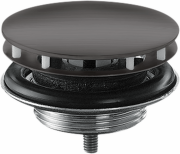 Донний клапан для раковини Hansgrohe Axor шліфований чорний хром 51301340