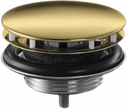 Донний клапан для раковини Hansgrohe Axor незапірний поліроване золото 51301990