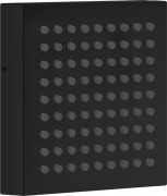 Боковой душ Hansgrohe Axor ShowerComposition 110х110 мм 1-режимный матовый черный 12596670