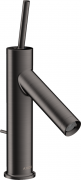 Смеситель для раковины Hansgrohe Axor Starck с донным клапаном шлифованный черный хром 10111340