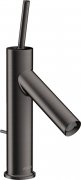 Змішувач для раковини Hansgrohe Axor Starck із донним клапаном шліфований чорний хром 10111340