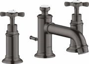 Смеситель для раковины Hansgrohe Axor Montreux с донным клапаном шлифованный черный хром 16536340