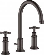 Смеситель для раковины Hansgrohe Axor Montreux с донным клапаном шлифованный черный хром 16513340