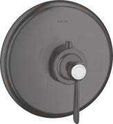 Термостат скрытого монтажа Hansgrohe Axor Montreux HighFlow однорычажный шлифованный черный хром 16824340