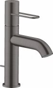 Смеситель для раковины Hansgrohe Axor Uno с донным клапаном шлифованный черный хром 38023340