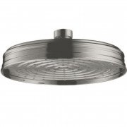 Лейка для верхнего душа Hansgrohe Axor Montreux ⌀180 мм 1-режимная шлифованный черный хром 28487340