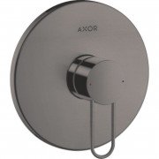 Змішувач для душу прихованого монтажу Hansgrohe Axor Uno шліфований чорний хром 38626340