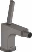 Смеситель для биде Hansgrohe Axor Citterio с донным клапаном шлифованный черный хром 39210340